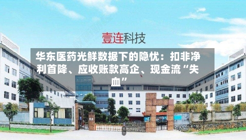 华东医药光鲜数据下的隐忧：扣非净利首降、应收账款高企	、现金流“失血”-第3张图片
