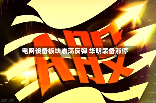 电网设备板块震荡反弹 华明装备涨停