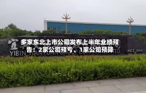 多家东北上市公司发布上半年业绩预告：2家公司预亏、1家公司预降-第3张图片
