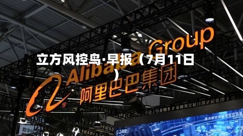立方风控鸟·早报（7月11日）-第2张图片