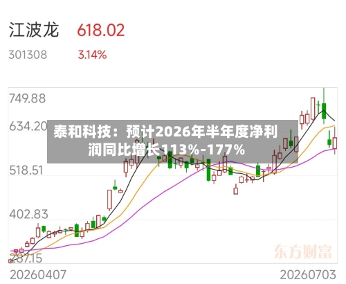 泰和科技:预计2026年半年度净利润同比增长113%-177%-第2张图片