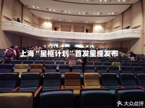 上海“星枢计划”首发星座发布-第2张图片