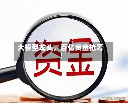 大模型龙头，百亿资金抢筹！-第2张图片