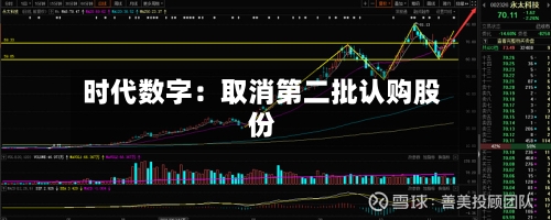 时代数字：取消第二批认购股份-第2张图片