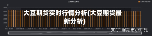 大豆期货实时行情分析(大豆期货最新分析)-第2张图片