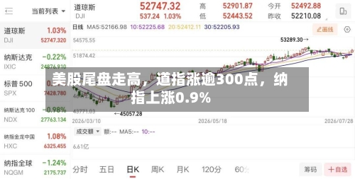 美股尾盘走高，道指涨逾300点，纳指上涨0.9%-第2张图片