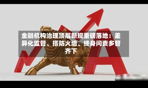 金融机构治理顶层新规重磅落地：差异化监管、搭防火墙、终身问责多管齐下-第3张图片