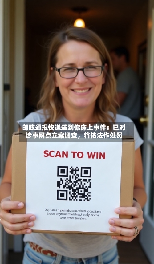 邮政通报快递送到你床上事件：已对涉事网点立案调查，将依法作处罚-第2张图片