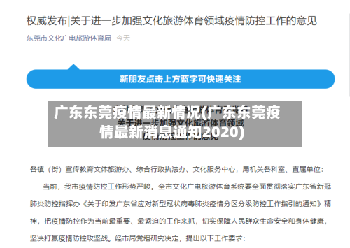 广东东莞疫情最新情况(广东东莞疫情最新消息通知2020)-第2张图片