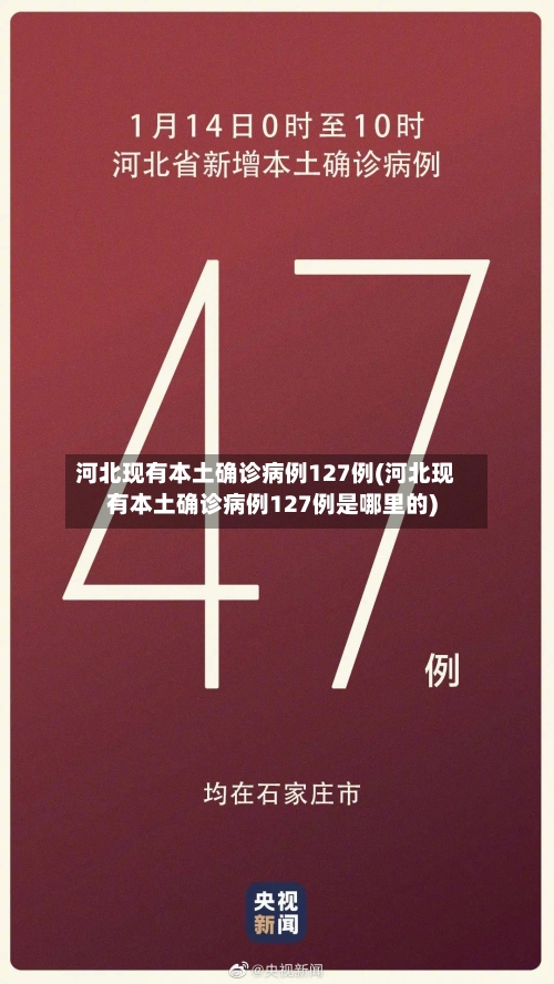 河北现有本土确诊病例127例(河北现有本土确诊病例127例是哪里的)-第2张图片