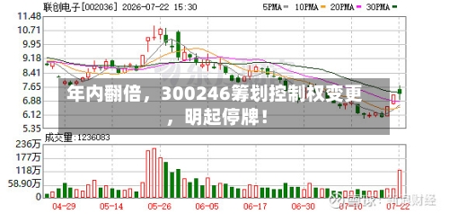 年内翻倍，300246筹划控制权变更，明起停牌！-第2张图片