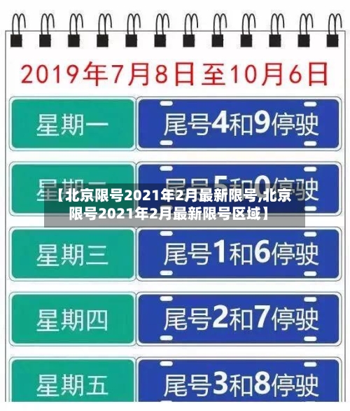 【北京限号2021年2月最新限号,北京限号2021年2月最新限号区域】-第3张图片
