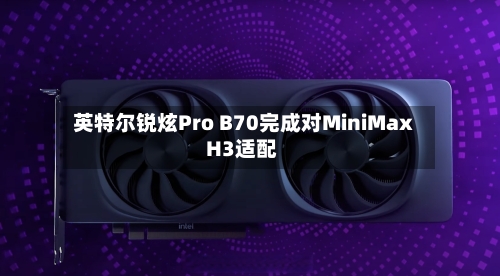 英特尔锐炫Pro B70完成对MiniMax H3适配-第2张图片