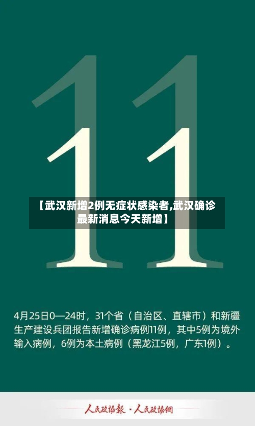 【武汉新增2例无症状感染者,武汉确诊最新消息今天新增】-第3张图片