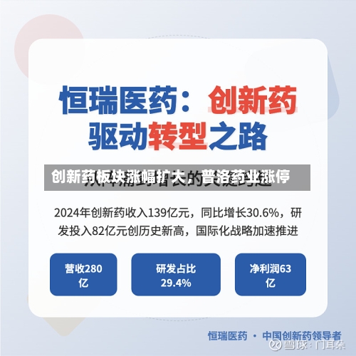 创新药板块涨幅扩大,普洛药业涨停
